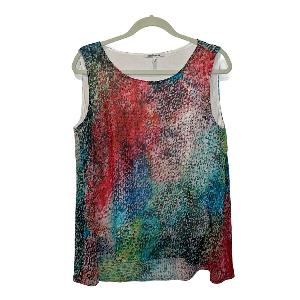 Stelimann Women's Colorful Relaxed Top